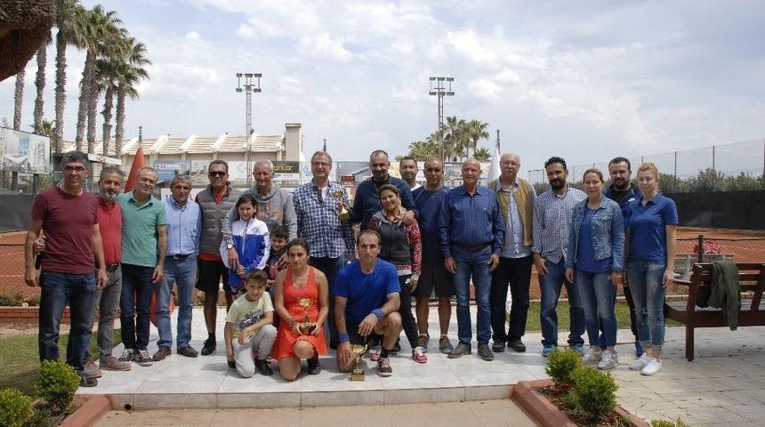 Ttf Mersin Seny&ouml;r Hafta Sonu Tenis Turnuvası Sona Erdi