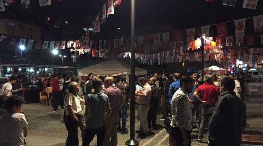 Bursa’da Partilerin Seçim Standında Meydana Gelen Gerginliğin Yeni Görüntüleri Ortaya Çıktı