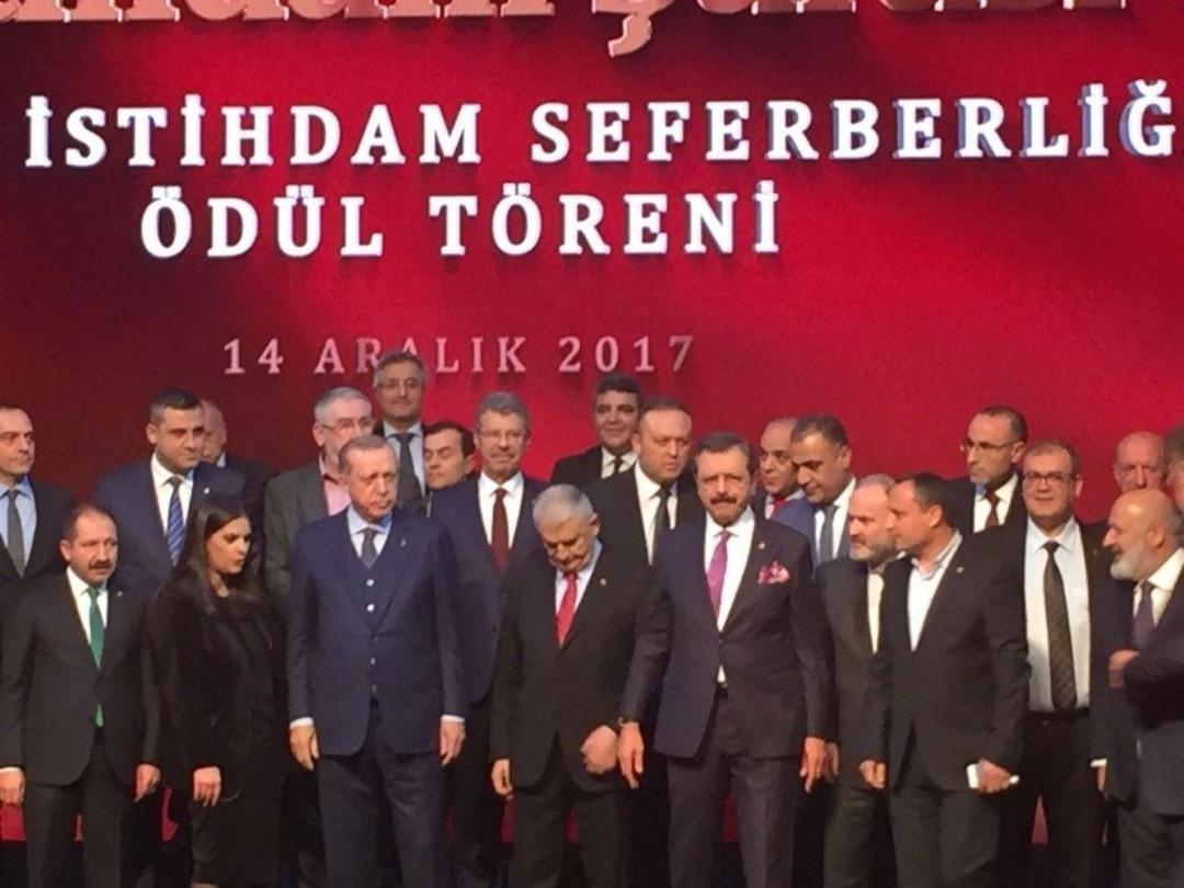Kayseri Şeker, İstihdamda İl Birincisi Olarak &Ouml;d&uuml;l Aldı