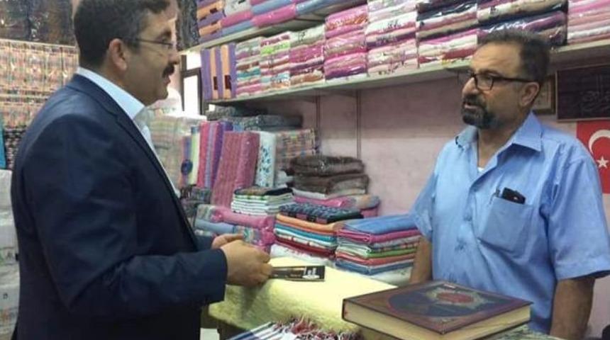 Oymak, Tekstil &Ccedil;arşısı Esnafı İle Bir Araya Geldi