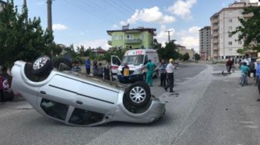 Trafik Eğitiminde Kaza Yaptı Şoka Girdi
