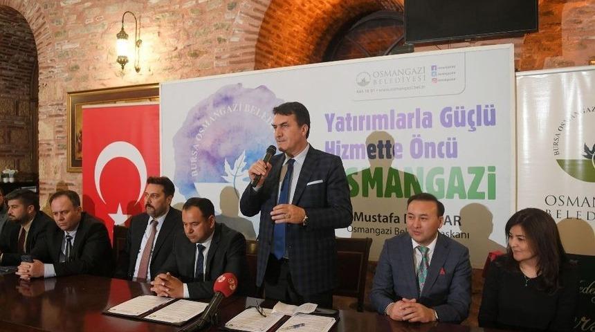 Osmangazi&rsquo;ye &Ouml;zbekistan&rsquo;dan Kardeş Şehir
