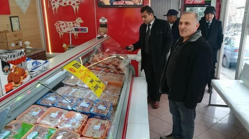 Sungurlu&rsquo;da Kasaplar Denetlendi