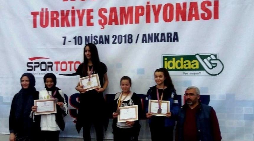 Yunusemreli Wushucu T&uuml;rkiye &Uuml;&ccedil;&uuml;nc&uuml;s&uuml; Oldu