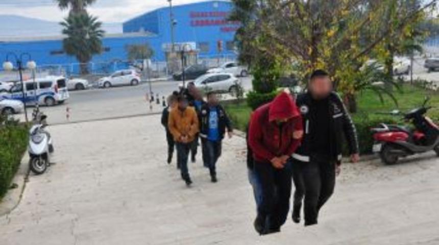 Milas&rsquo;ta 6 Zanlı Tutuklandı