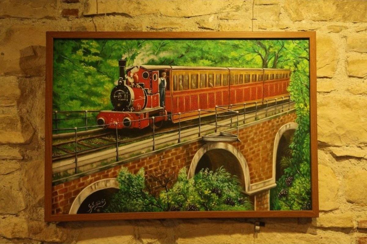 Gazi Y&uuml;cel G&uuml;m&uuml;ş&rsquo;&uuml;n Resim Sergisi İbramaki&rsquo;de