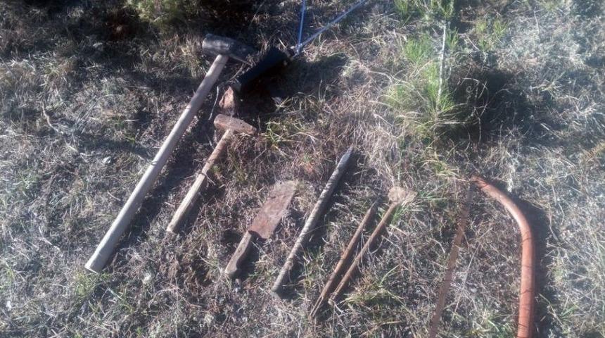 Ka&ccedil;ak Kazı Yapan 4 Kişi Su&ccedil;&uuml;st&uuml; Yakalandı