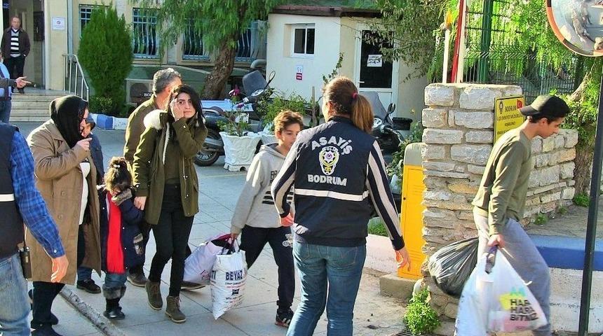 Bodrum&rsquo;da Yakalanan Suriyeliler B&ouml;lgelerine G&ouml;nderildi