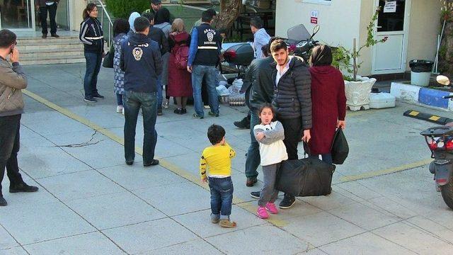 Bodrum’da Yakalanan Suriyeliler Bölgelerine Gönderildi