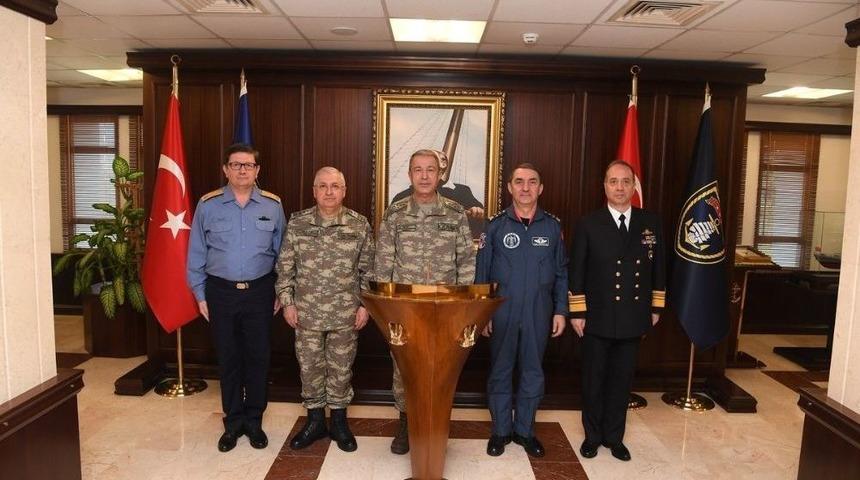 Genelkurmay Başkanı Akar G&ouml;lc&uuml;k&rsquo;te