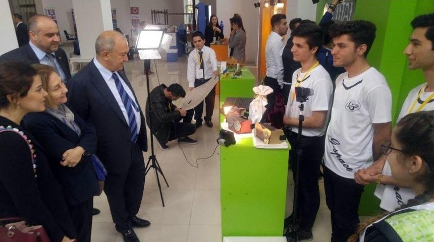 Liseli Gen&ccedil; Girişimciler Gso-mem&rsquo;de Projelerini Sergiledi