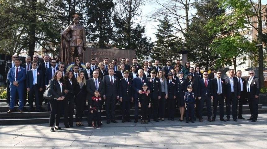 &Ccedil;orlu&rsquo;da 10 Nisan Polis Haftası T&ouml;renle Kutlandı