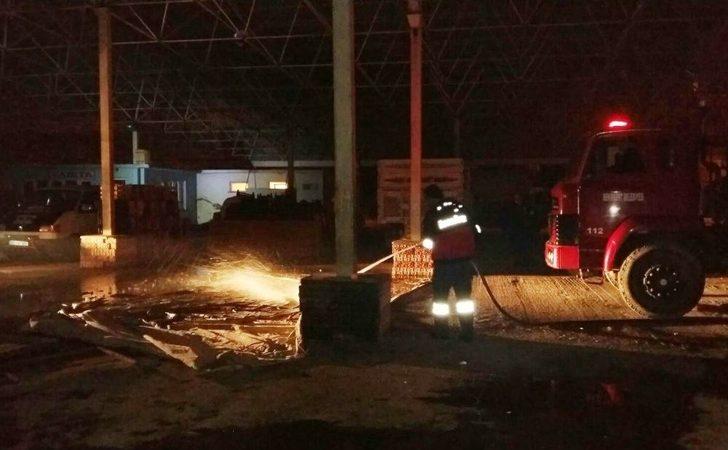 Sebze Pazarında Kundaklama Şüphesi G3