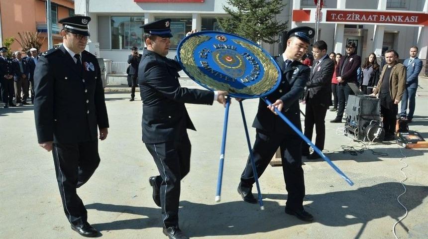 T&uuml;rk Polis Teşkilatının Kuruluşunun 173. Yıld&ouml;n&uuml;m&uuml; Eşme&rsquo;de Kutlandı