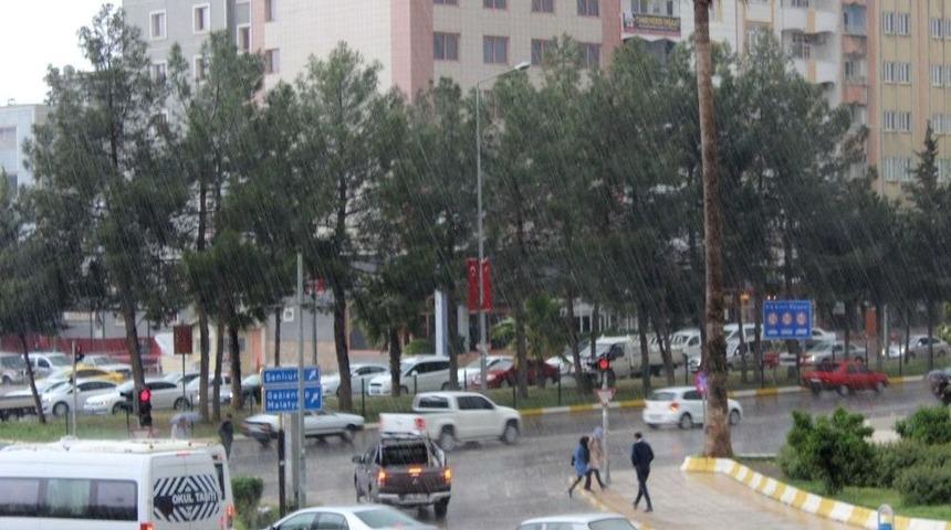 Adıyaman’da Kuvvetli Yağış