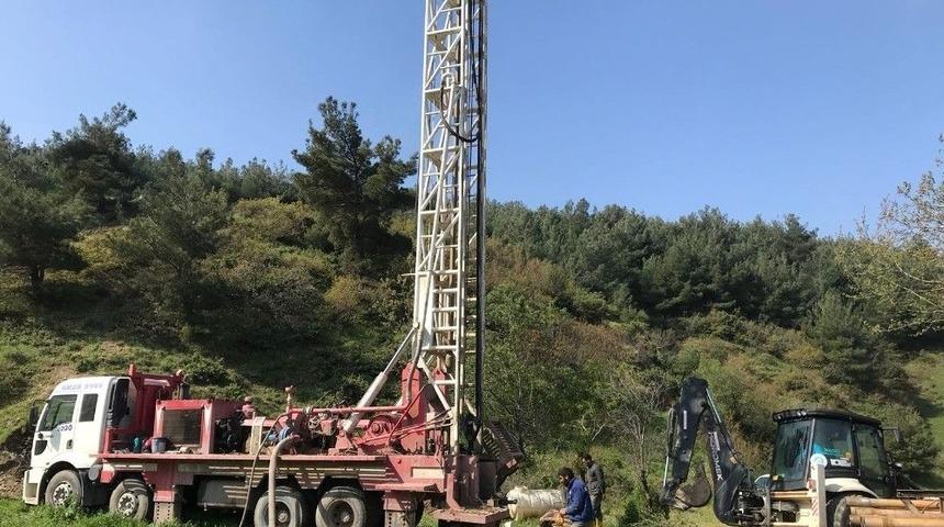 Bir Yanda Dere Temizliği Bir Yanda Yeni İ&ccedil;me Suyu Sondajı