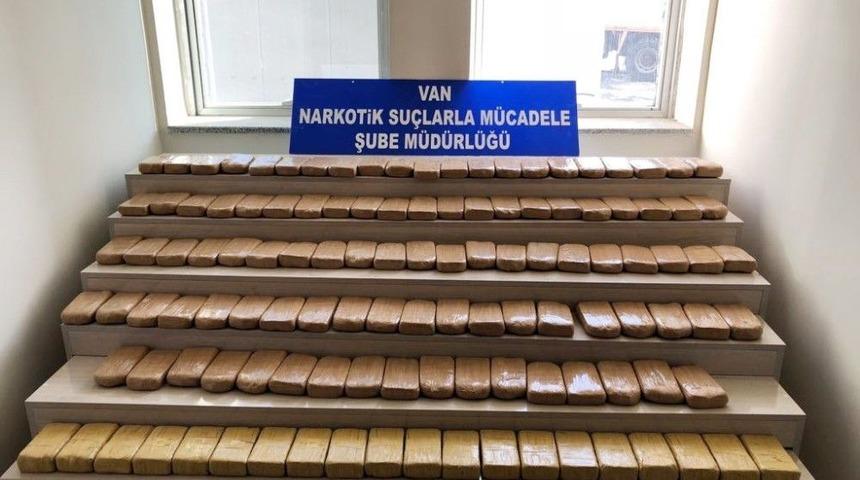 Van&rsquo;da 61 Kilo Eroin Ele Ge&ccedil;irildi