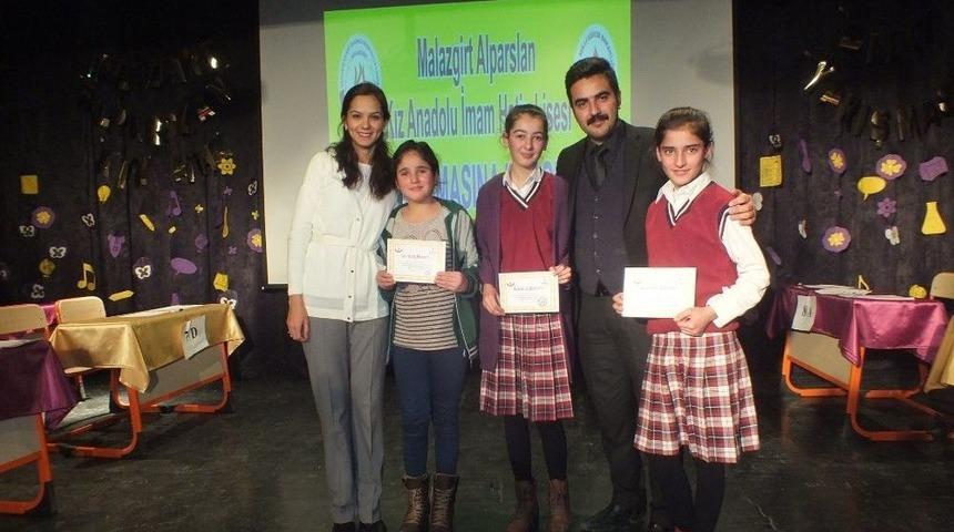 Malazgirt&rsquo;te &Ouml;ğrenciler Arası Bilgi Yarışması