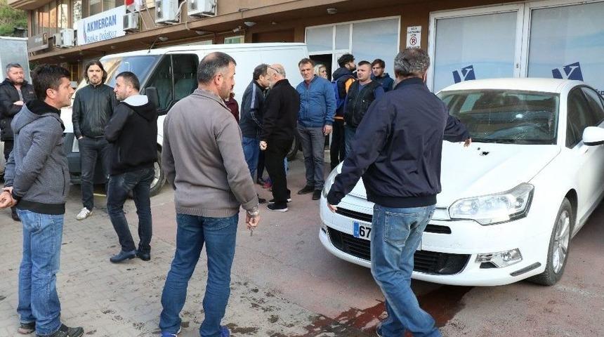 Zonguldak&rsquo;ta Park Halindeki Ara&ccedil; Kurşunlandı