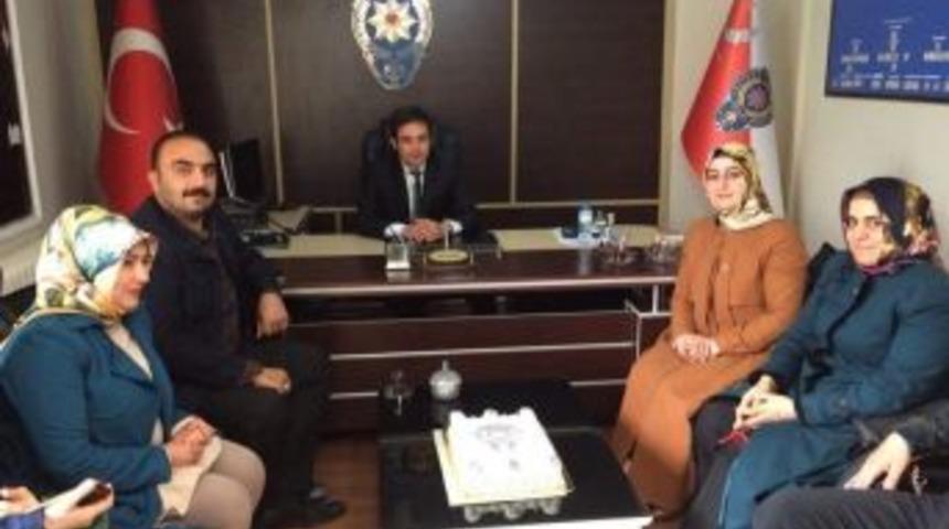Ak Parti Tutak İlçe Teşkilatından, İlçe Emniyet Müdürlüğüne Ziyaret
