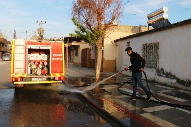 Daha Temiz Bir Akçakale İçin Temizlik Ekipleri Seferber Oldu