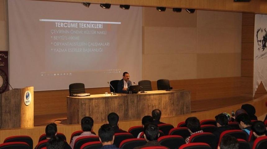 Arap&ccedil;a&rsquo;dan T&uuml;rk&ccedil;eye Terc&uuml;me Teknikleri Sa&uuml;&rsquo;de Konuşuldu