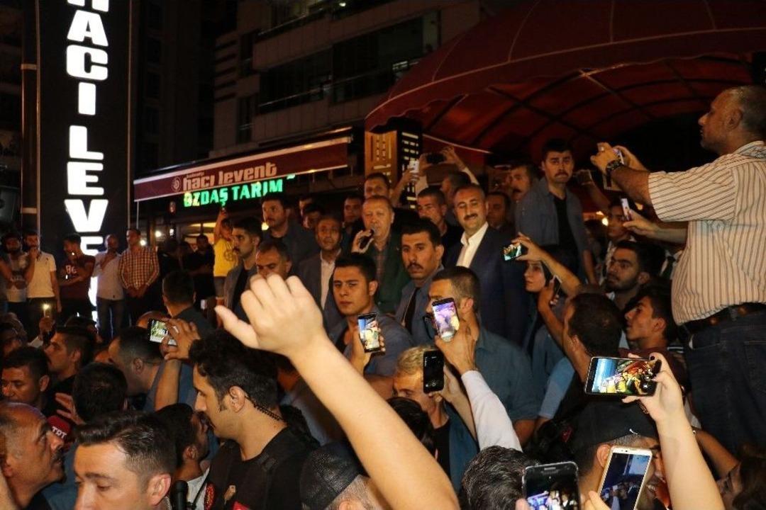 Cumhurbaşkanı Erdoğan&rsquo;a Diyarbakır&rsquo;da Sevgi Seli