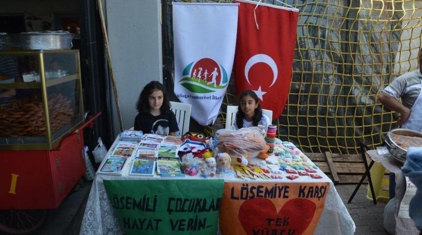 İlkokul &Ouml;ğrencilerinden L&ouml;semili &Ccedil;ocuklar Yararına &Ouml;rnek Hareket