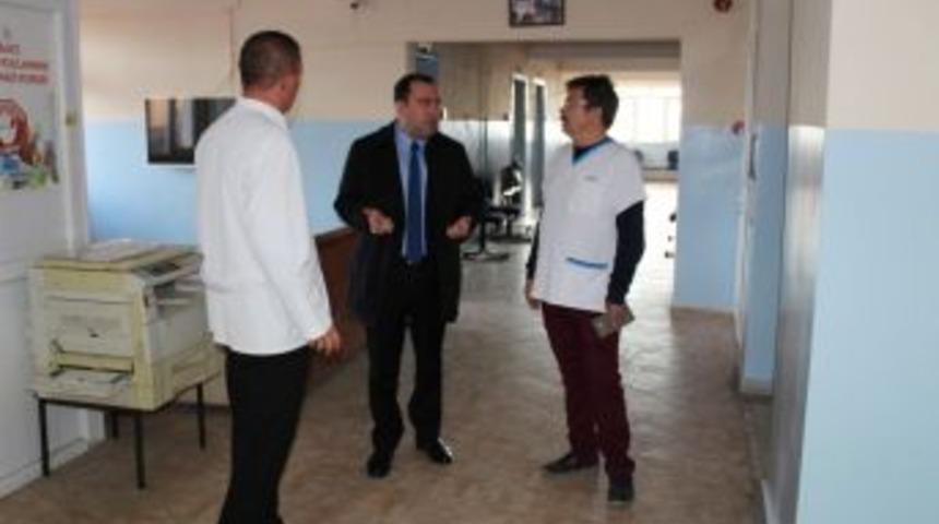 Kaymakam Tuncay Karataş&rsquo;ın Hastane Ziyareti