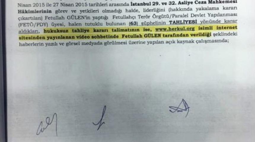 Fet&ouml; Lideri G&uuml;len&rsquo;in 2015&rsquo;deki Tahliye Talimatının Delili Fevzi Yazıcı&rsquo;dan Ele Ge&ccedil;irildi