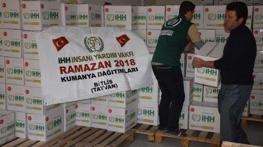 Bitlis&rsquo;te Bin 500 Aileye Ramazan Kumanyası