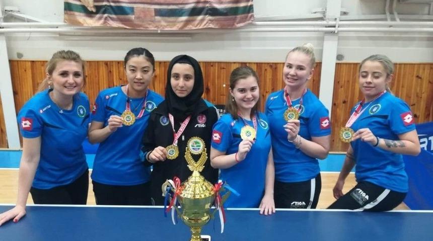 Masa Tenisinde T&uuml;rkiye Kupası B&uuml;y&uuml;kşehir&rsquo;in