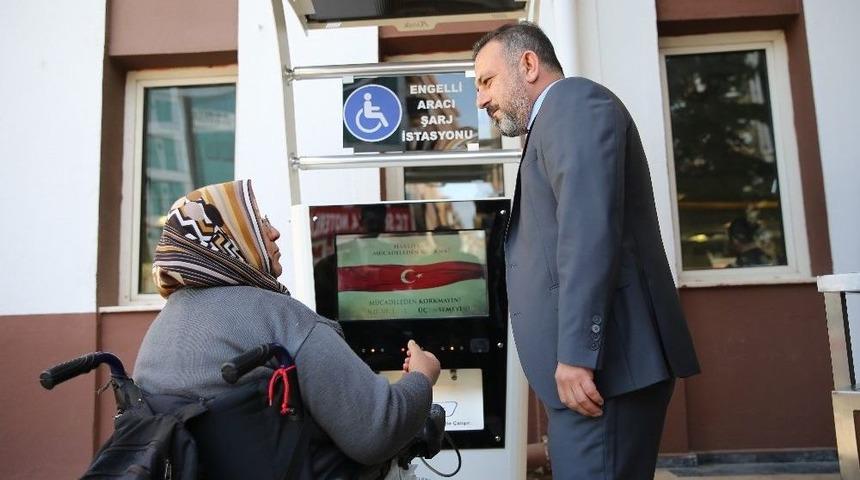 Sincan Belediyesi Engellilerin Yanında
