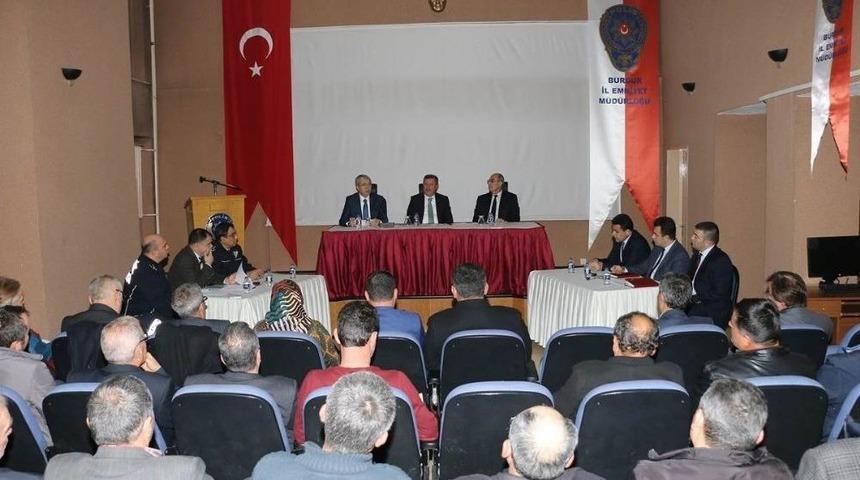 Burdur&rsquo;da Huzur Toplantısı Ger&ccedil;ekleştirildi