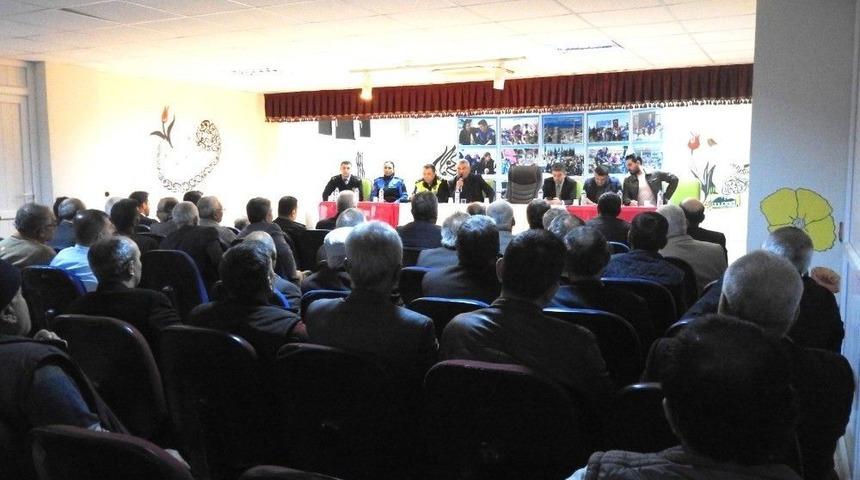 Kepez İl&ccedil;e Emniyetten Huzur Toplantıları