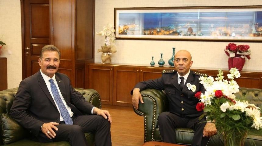 Başkan Tuna&rsquo;dan Polis Teşkilatına Ziyaret