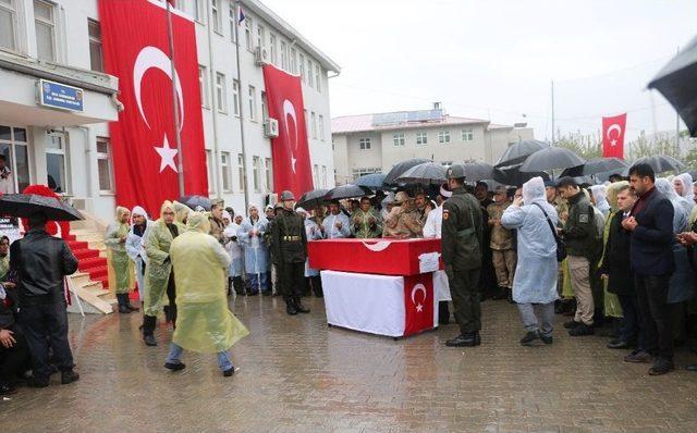 Şehit Korucu İçin Tören Düzenlendi