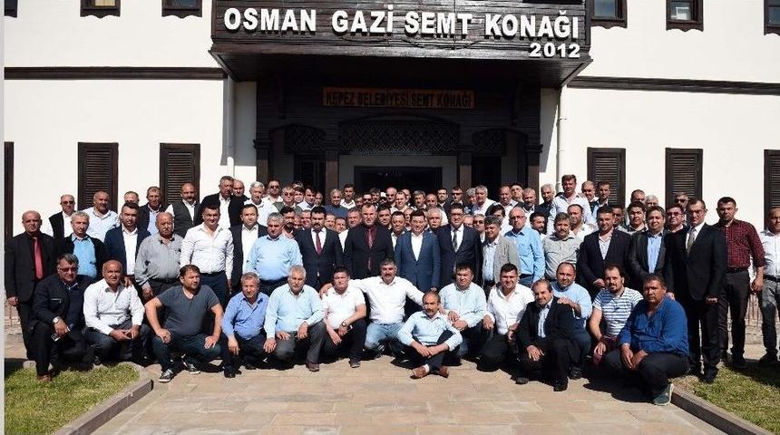 Tütüncü, Servisçi Esnafıyla Buluştu