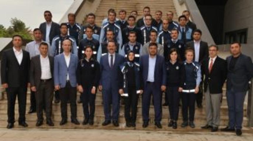 Eryılmaz, Zabıta Personeliyle Bir Araya Geldi