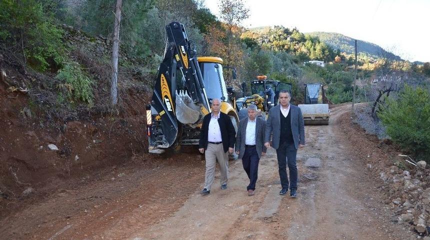 Alanya S&uuml;leymanlar Grup Yolu Genişliyor