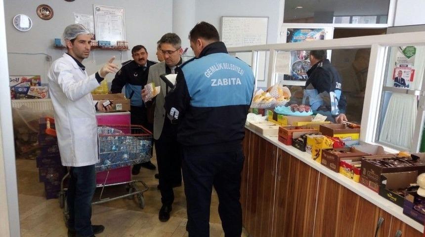 Zabıta Ekiplerinden Kantin Denetimi