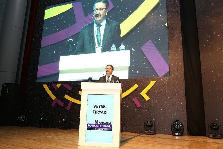 Başkan Tiryaki Ankara Marka Festivali’nde
