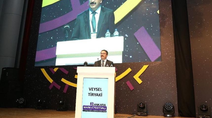 Başkan Tiryaki Ankara Marka Festivali&rsquo;nde