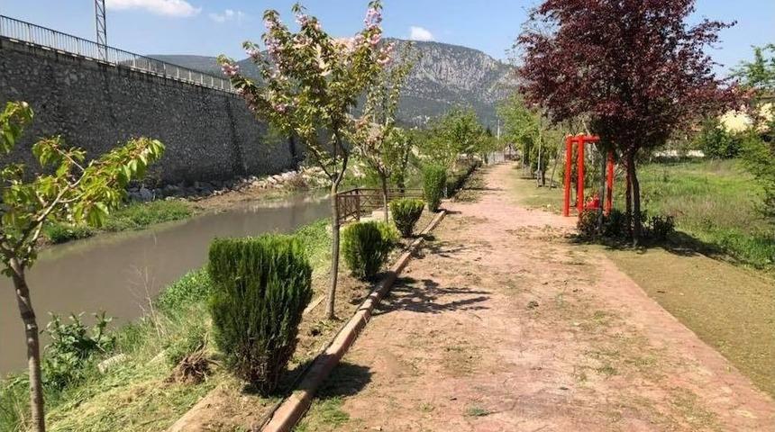 Vezirhan&rsquo;da Peyzaj &Ccedil;alışmaları Başladı