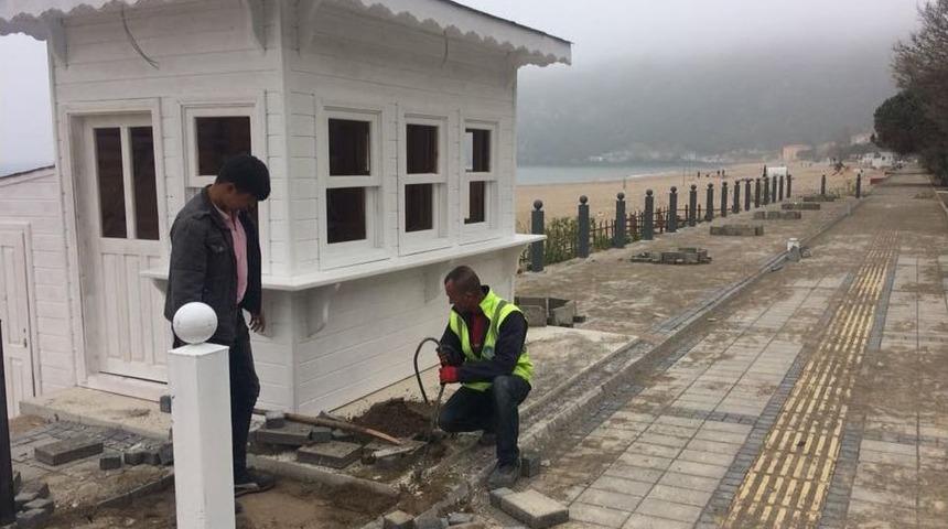 İnkumu&rsquo;nda &Ccedil;alışmalar Hız Kazandı