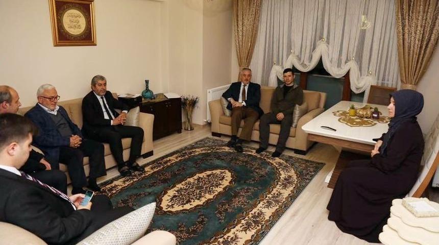 Başkan Remzi Aydın, 15 Temmuz Şehidinin Ailesini Ziyaret Etti