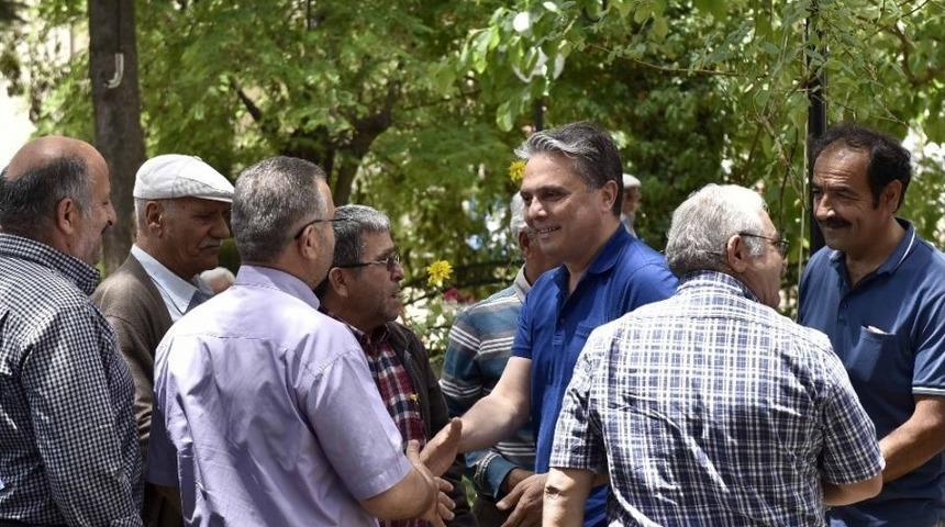 Başkan Uysal, Akseki&rsquo;de