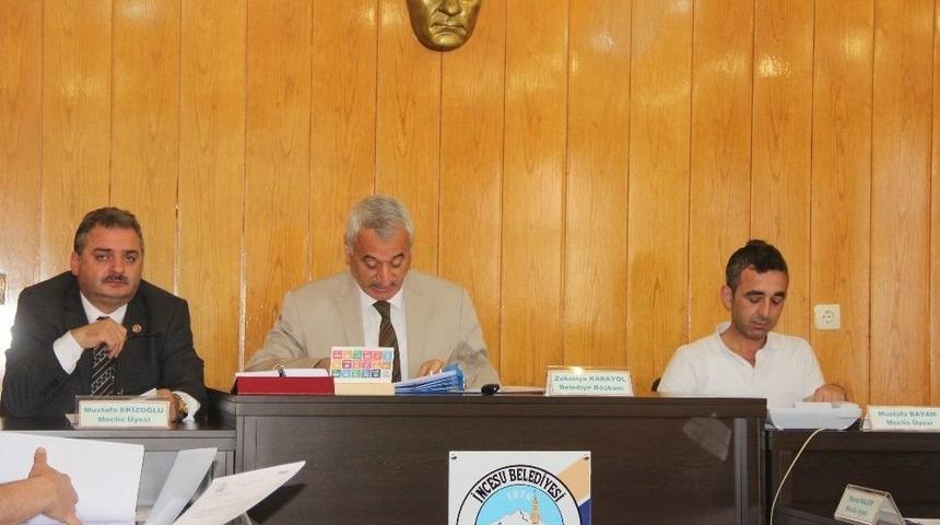 İncesu Belediyesinde Haziran Ayı Meclis Toplantısı Yapıldı