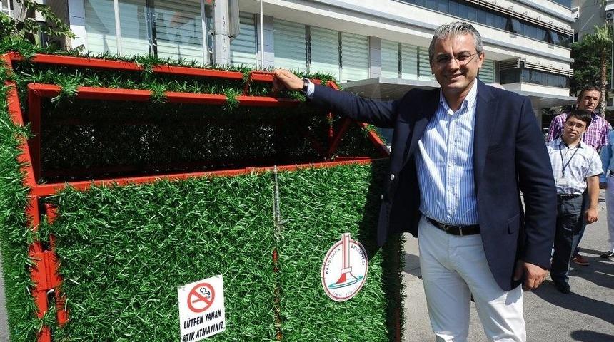 Karşıyaka&rsquo;nın &Ccedil;im Kaplama &Ccedil;&ouml;p Kutuları Beğenildi