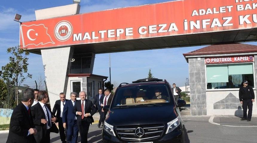 Chp Lideri Kılı&ccedil;daroğlu&rsquo;ndan Enis Berberoğlu&rsquo;na Ziyaret